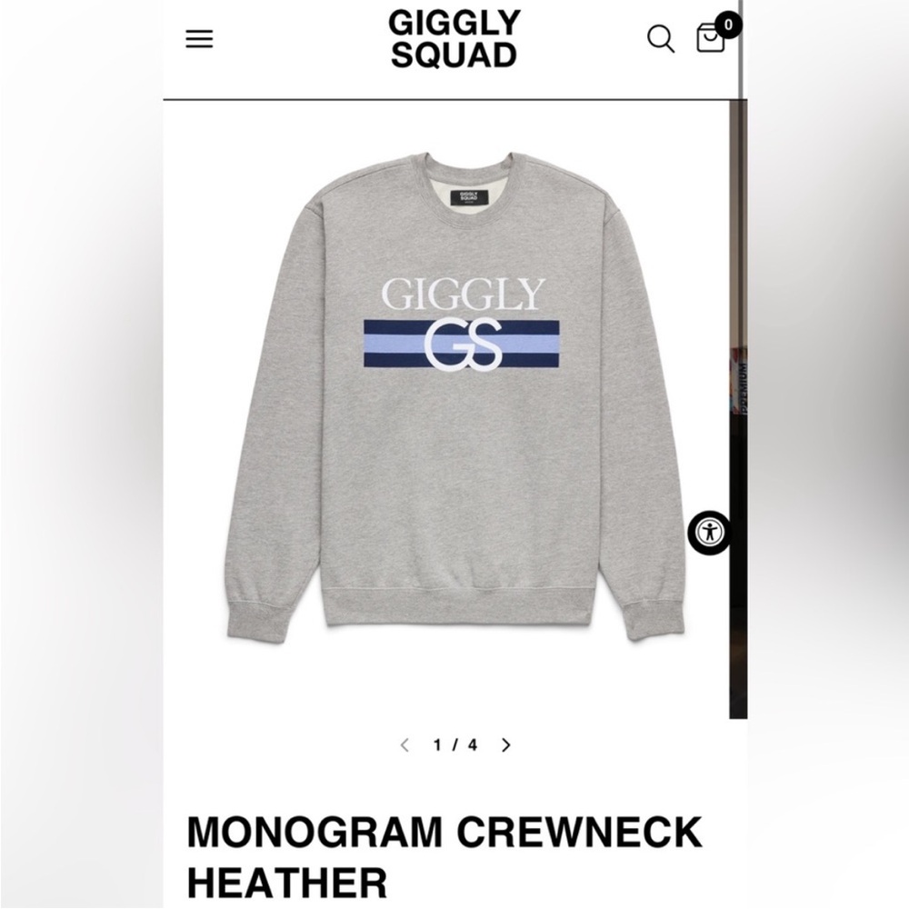 Heather Gray Crewneck Sweater
